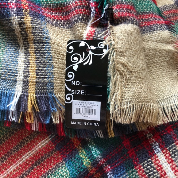 Plaid Scarf - Picture 2 of 3